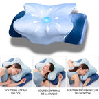 CerviNuit™ Pro - l'oreiller Cervical Ergonomique Papillon Haute Précision