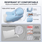 CerviNuit™ Air - L'oreiller Cervical Ergonomique Papillon à Ventilation Active