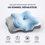 CerviNuit™ Air - L'oreiller Cervical Ergonomique Papillon à Ventilation Active