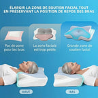 CerviNuit™ 2.0 - L'oreiller Cervical Ergonomique Papillon Nuit Apaisée