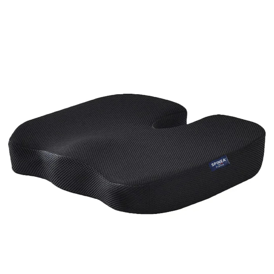 Coussin Orthopédique SPINEA® | Gel Frais & Mémoire de Forme | Soulagement Coccyx & Sciatique