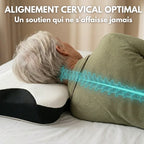 CerviNuit™ - L'Oreiller Ergonomique Papillon à Mémoire de Forme