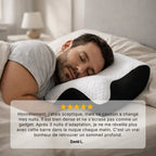 CerviNuit™ - L'Oreiller Ergonomique Papillon à Mémoire de Forme